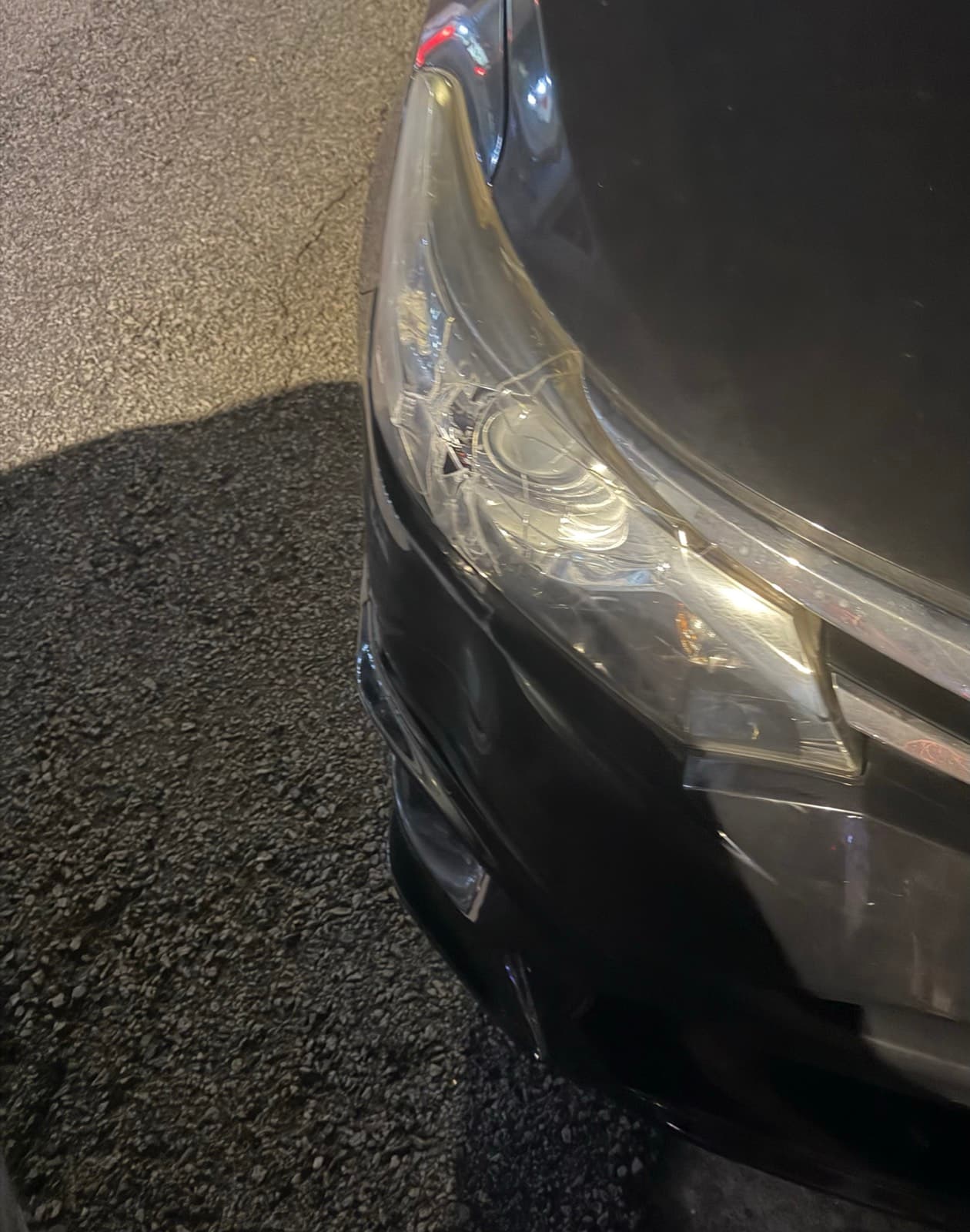 My neighbour's car. The bang was loud enough to wake the whole street.